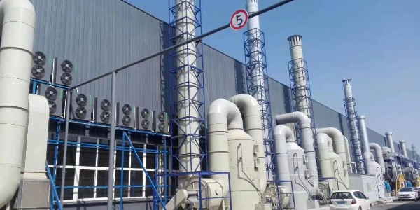 無錫廢氣處理廠家：噴淋塔內(nèi)用什么填料凈化效果好？